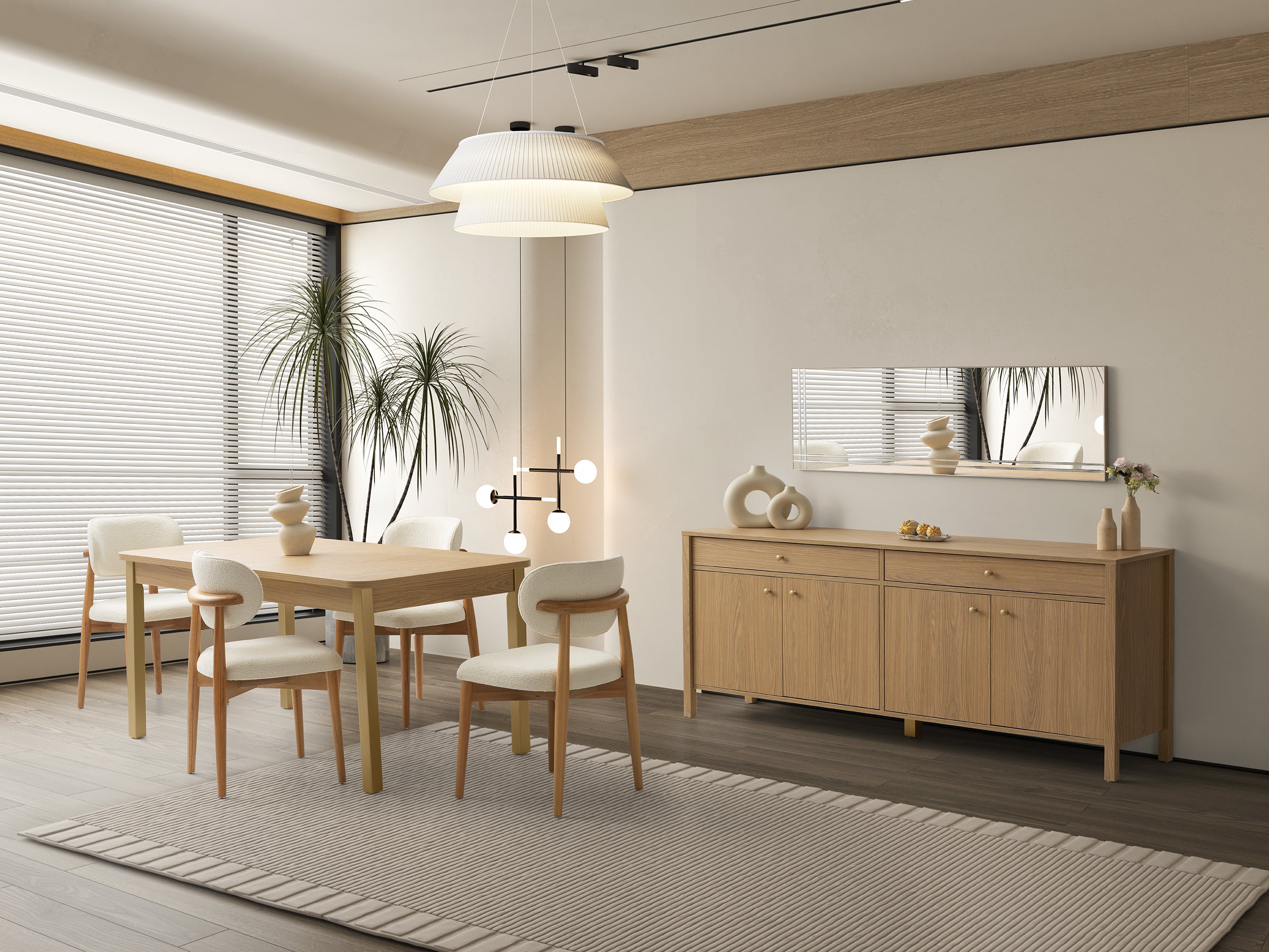 Loft Yemek Odası Takımı