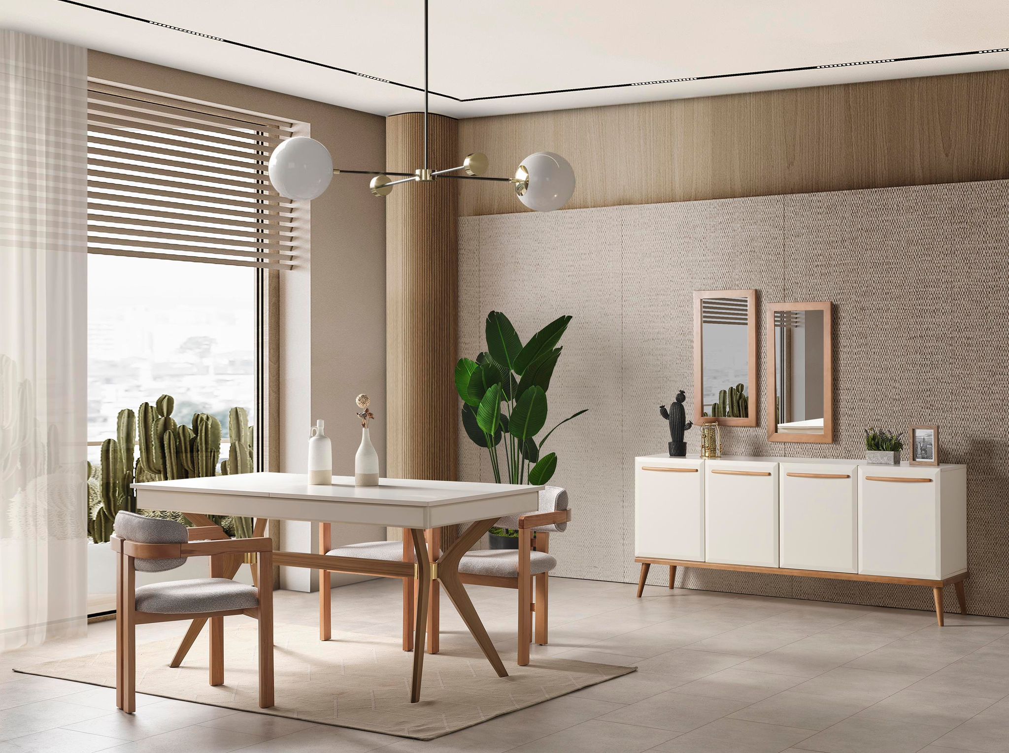 Florya Yemek Odası Takımı Modern Konsol ürün görseli 2